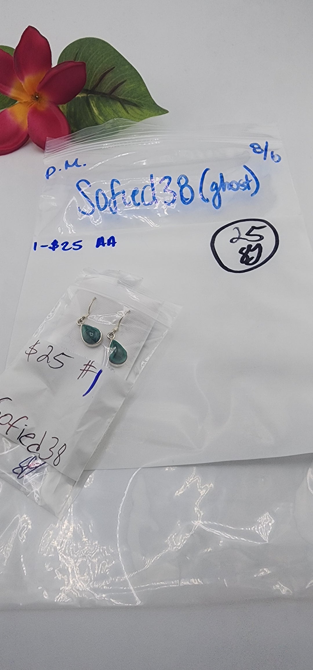 PM SHOW 48HR - RESERVED FOR: Sofied38👻 - 8/6/2025 FL tiktok Live Show - 1 Sterling Silver Items