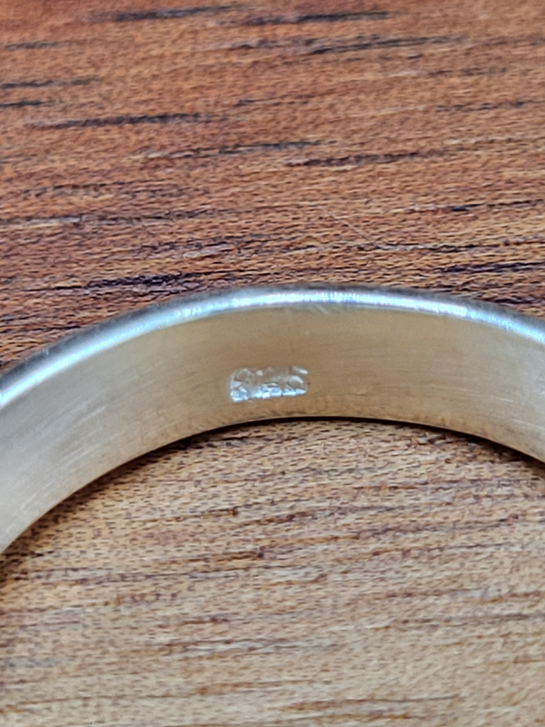 925 Sterling Silver Natural Aquamarine Ring Size 8