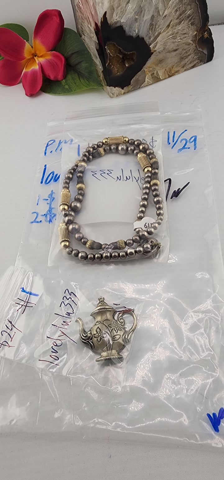PM SHOW 48HR - RESERVED FOR: lovelylulu333 - 11/29/2025 tiktok Live Show - 2 Sterling Silver Items