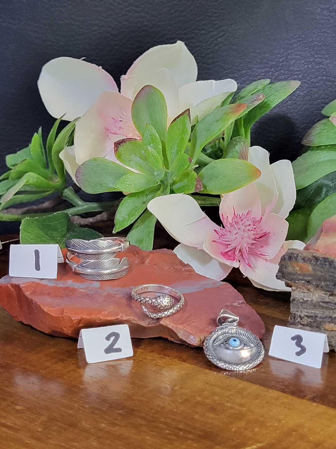 RESERVED FOR: Lulu 7/13/24- 3 Sterling Silver Items