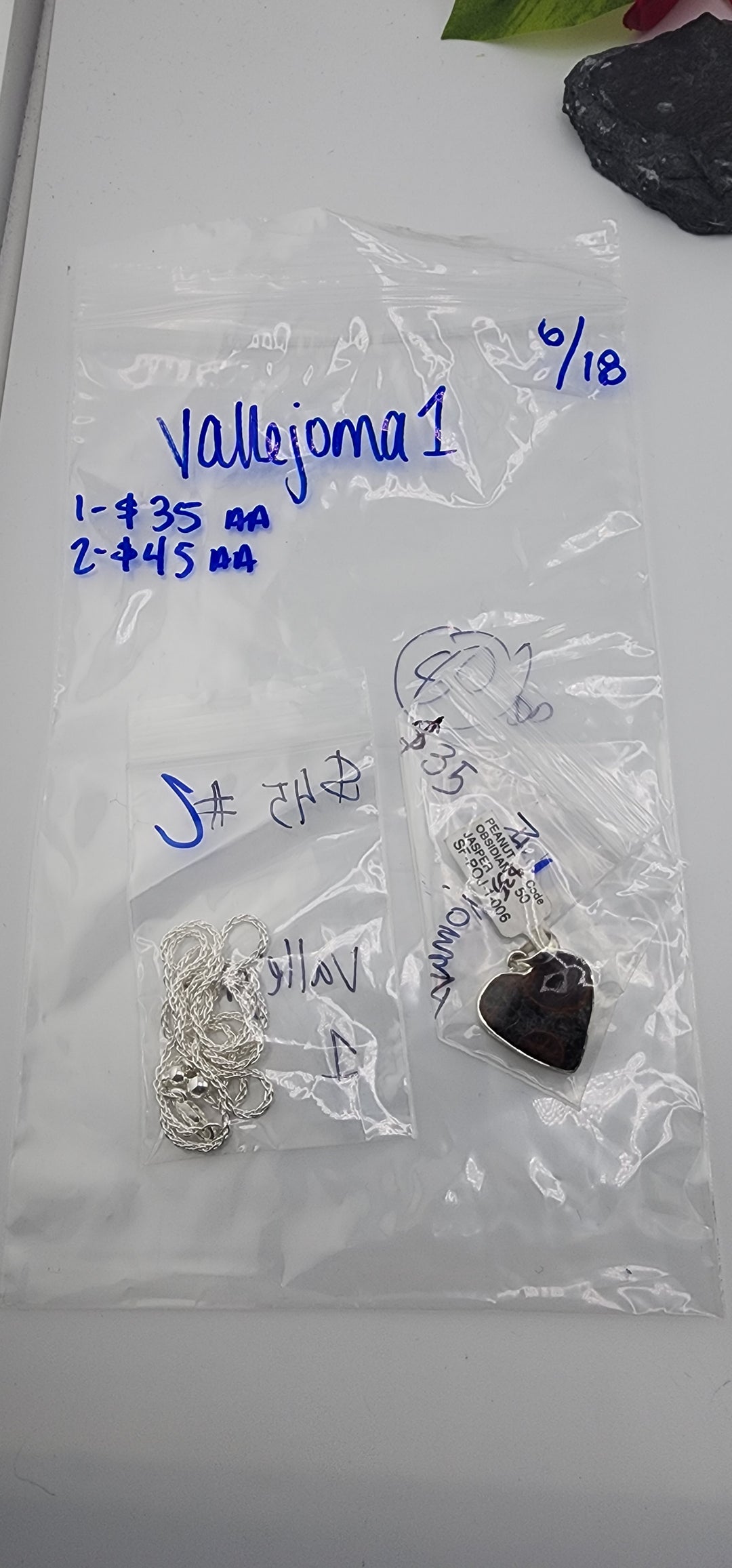 RESERVED FOR: vallejoma1 - 6/18/2025 tiktok Reservation Live Show - 2 Sterling Silver Items