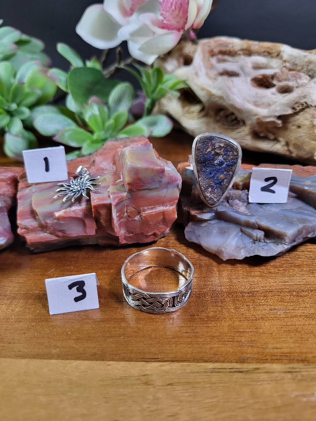 RESERVED FOR: 8bolita 7/21/24- 3 Sterling Silver Items