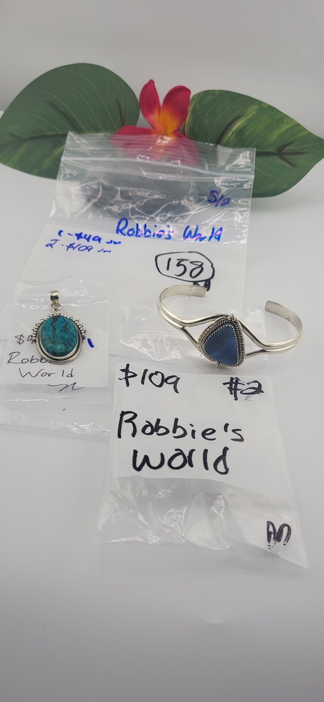 RESERVED FOR:  Robbie's World- 5/2/2025 tiktok Live Show -1  Sterling Silver Items