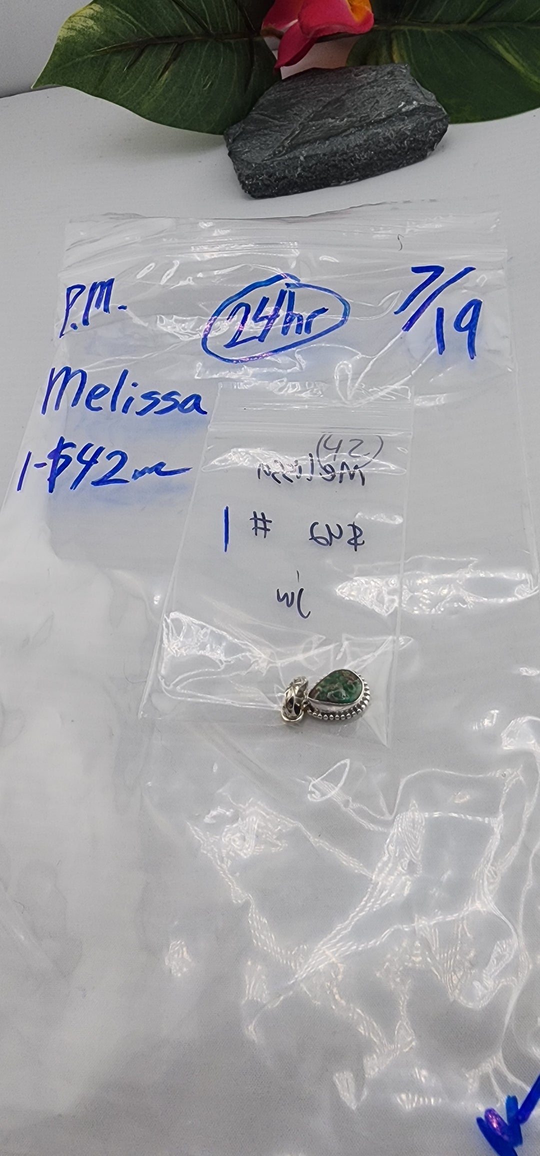 PM SHOW 24HR - RESERVED FOR:  Melissa- 7/19/2025 FL tiktok Live Show -  Sterling Silver Items