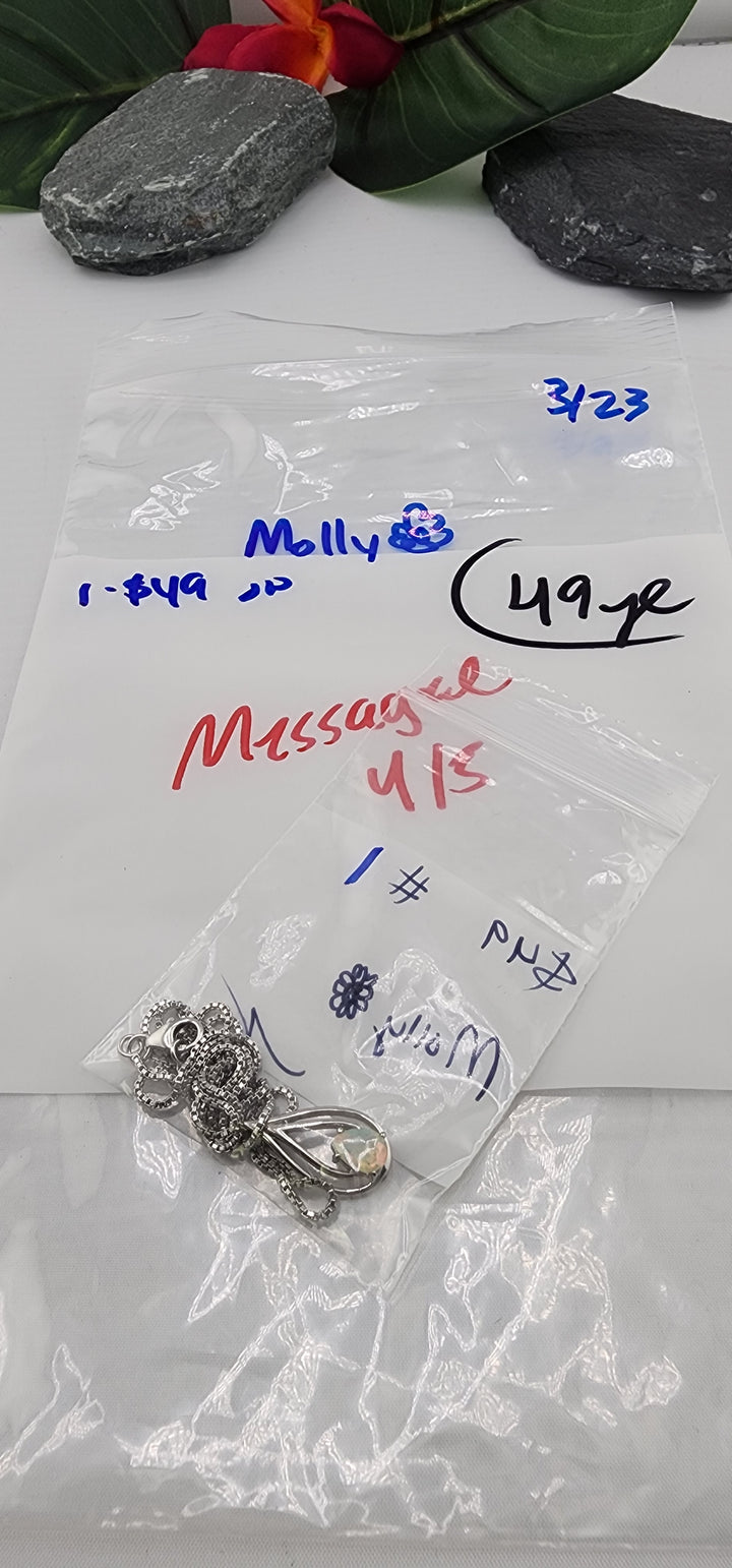 RESERVED FOR: Molly🌸- 3/23/2025 Live Show - 1 Sterling Silver Items