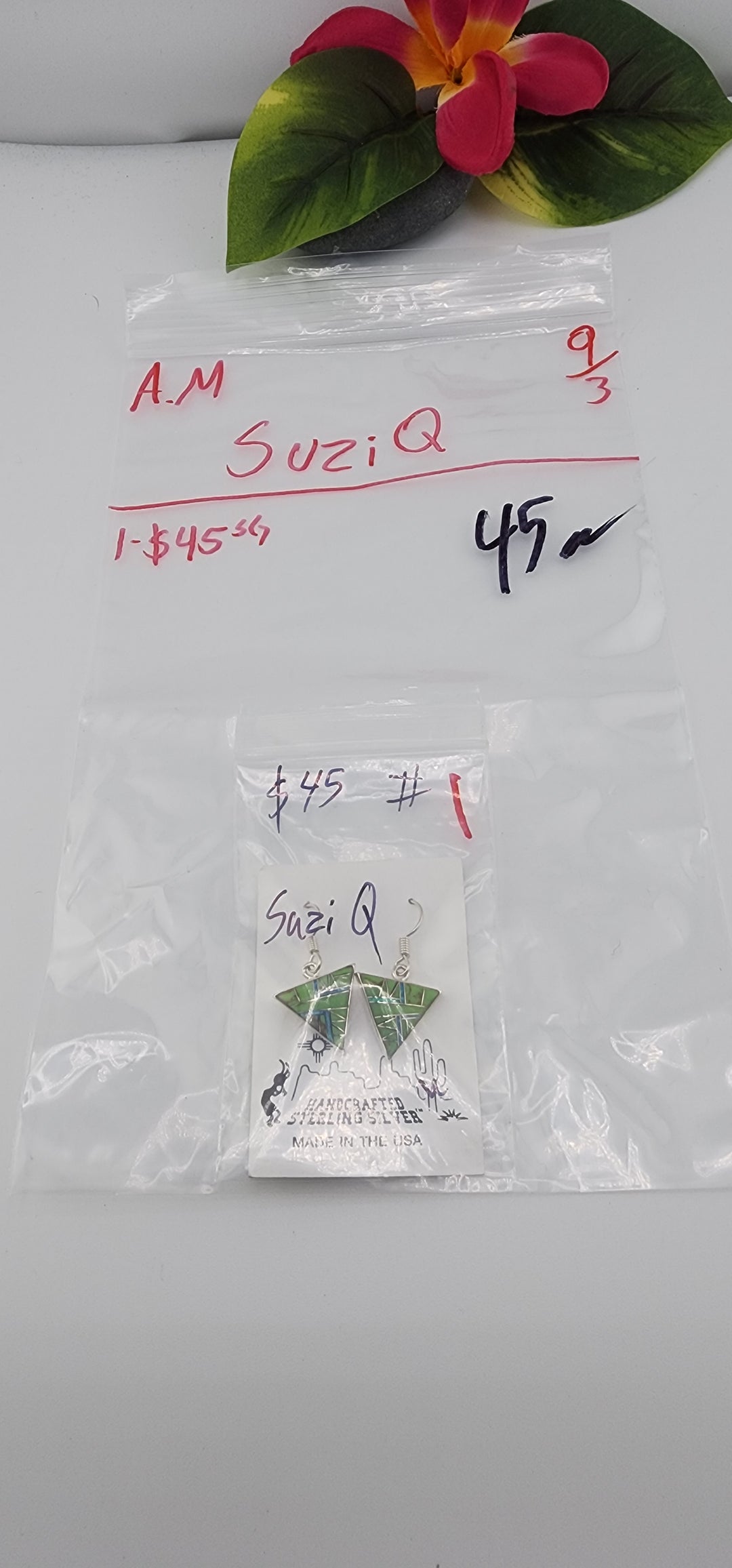 AM SHOW 48HR - RESERVED FOR: Suzi Q - 9/3/2025 FL tiktok Live Show - 1 Sterling Silver Items