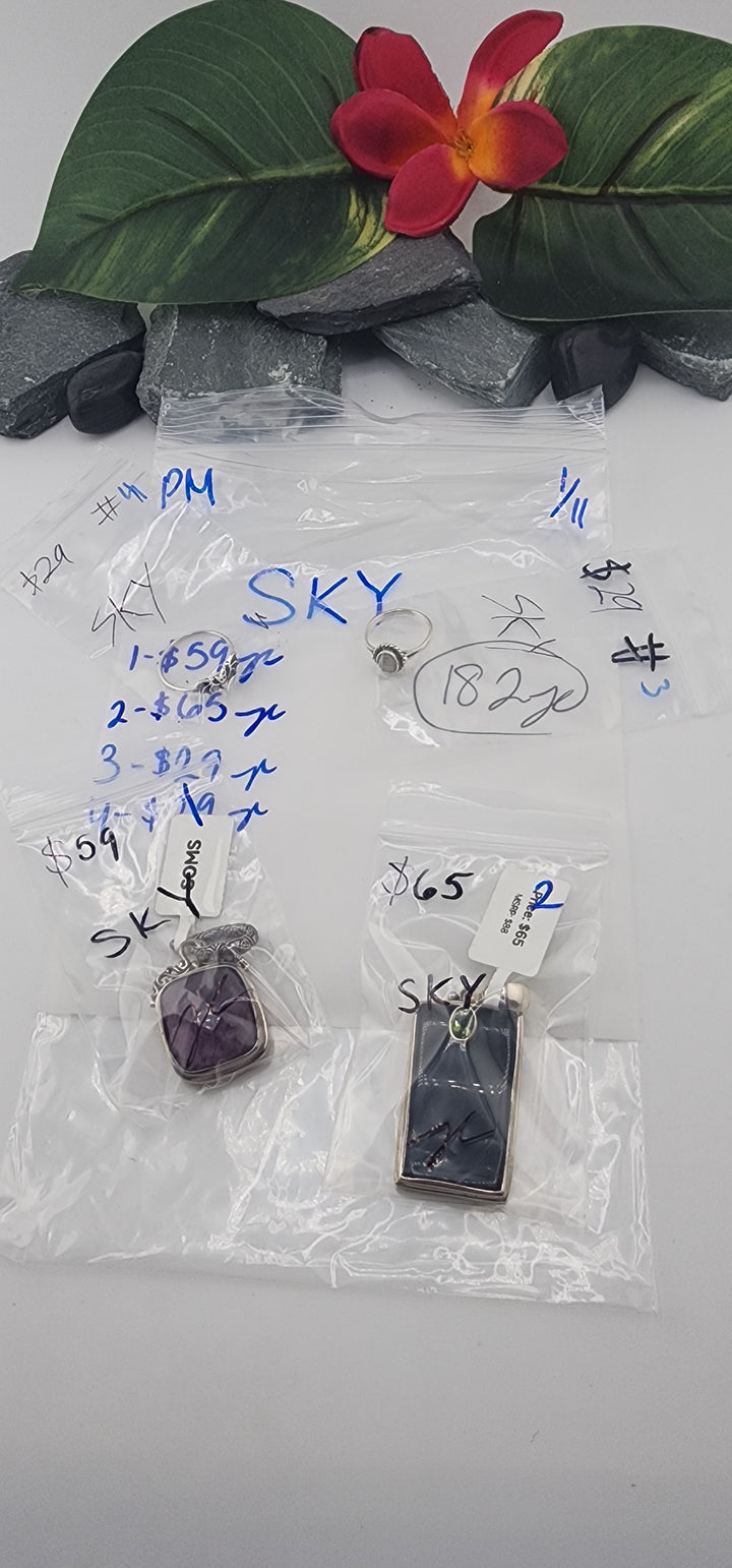 Custom sterling silver items - PM SHOW RESERVED FOR: SKY - 1/11/2026 tiktok Live Show - 4 Sterling Silver Items