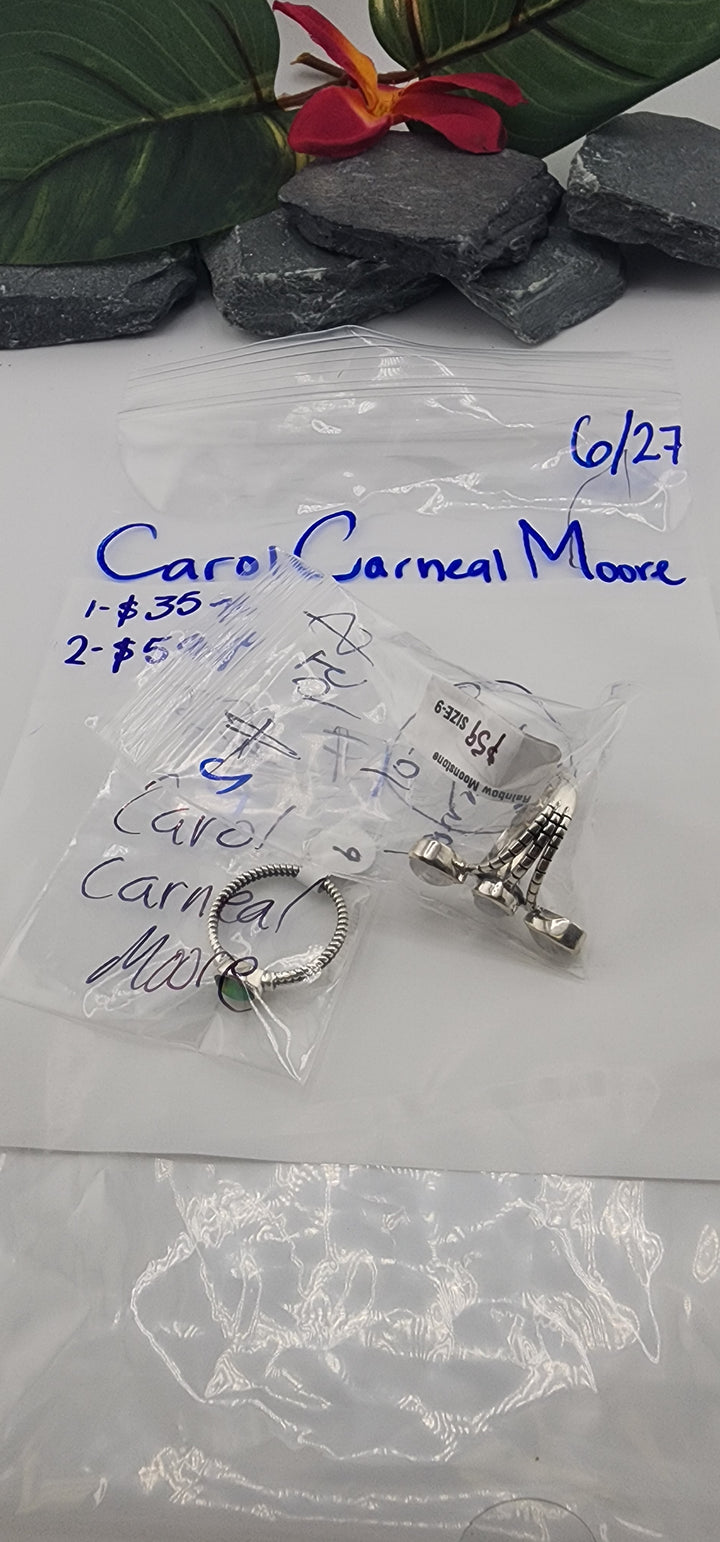 48HR - RESERVED FOR: Carol Carneal Moore - 6/27/2025 FL tiktok Live Show - 2 Sterling Silver Items