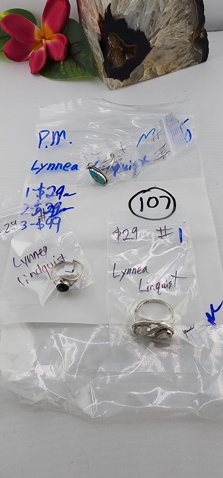 PM SHOW 48HR - RESERVED FOR: Lynnea Linquist - 12/10/2025 tiktok Live Show - 3 Sterling Silver Items