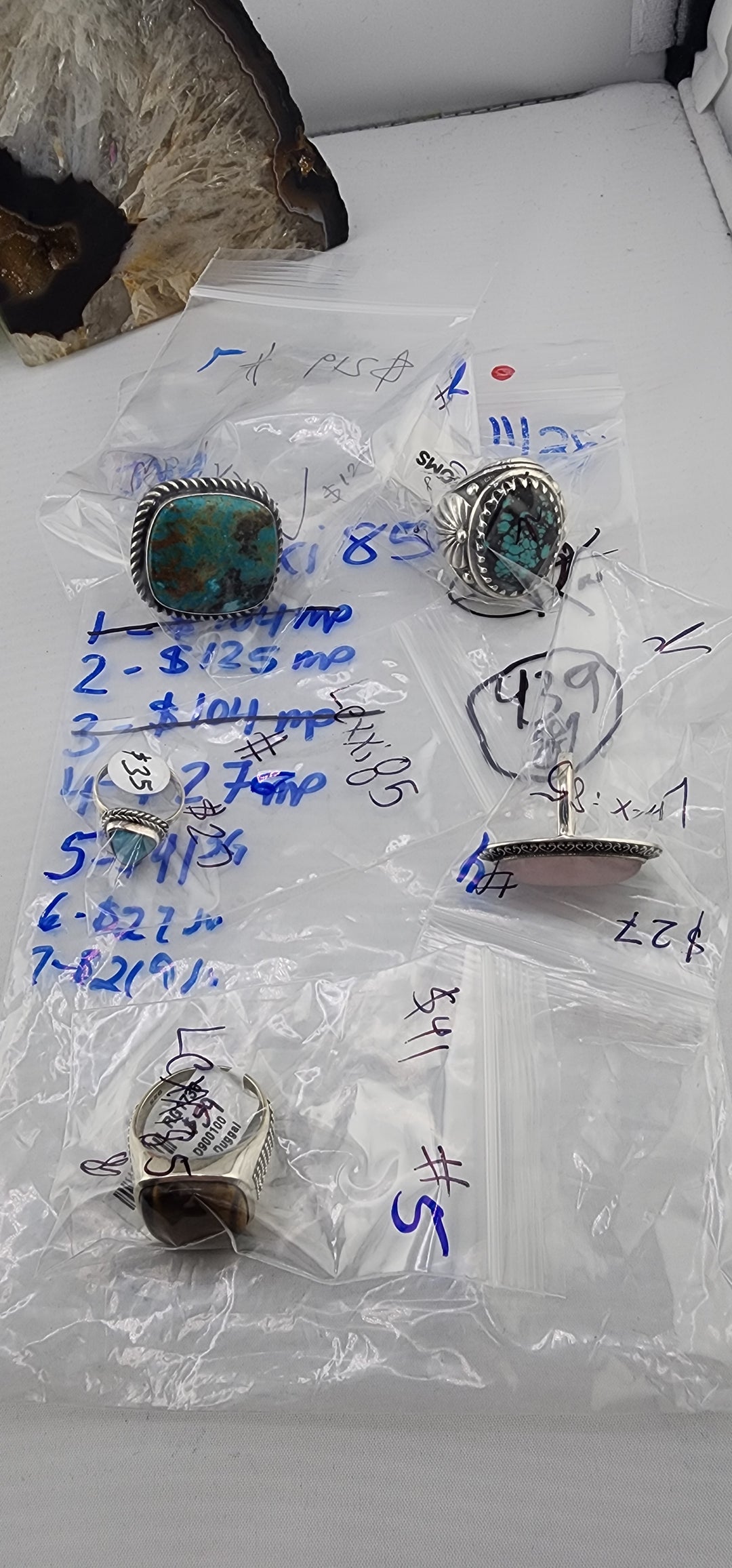 BF PM SHOW 48HR - RESERVED FOR:  Lexxi85 - 11/28/2025 tiktok Live Show - 5 Sterling Silver Items