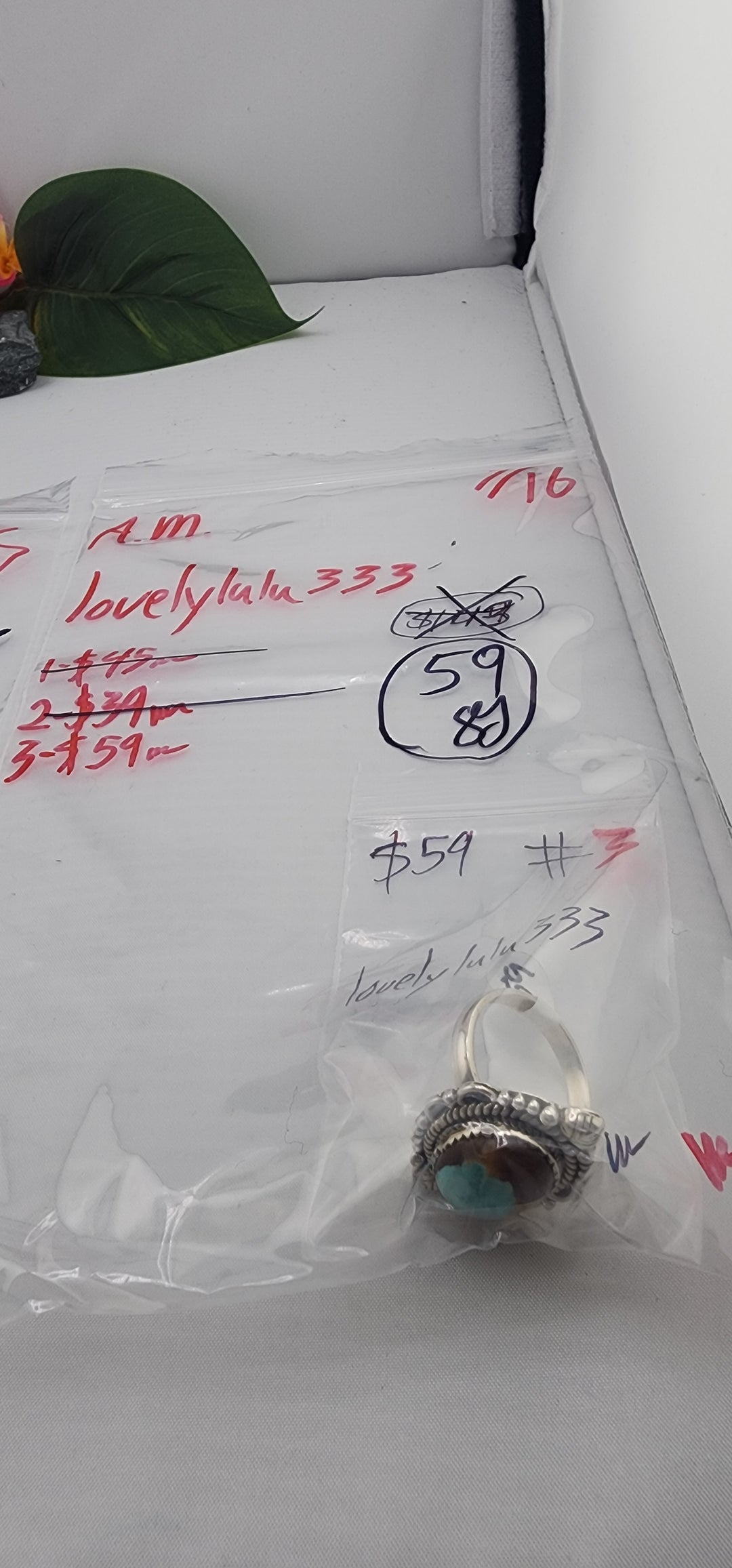 AM SHOW 48HR - RESERVED FOR:  lovelylulu333 - 7/16/2025 FL tiktok Live Show -  3 Sterling Silver Items