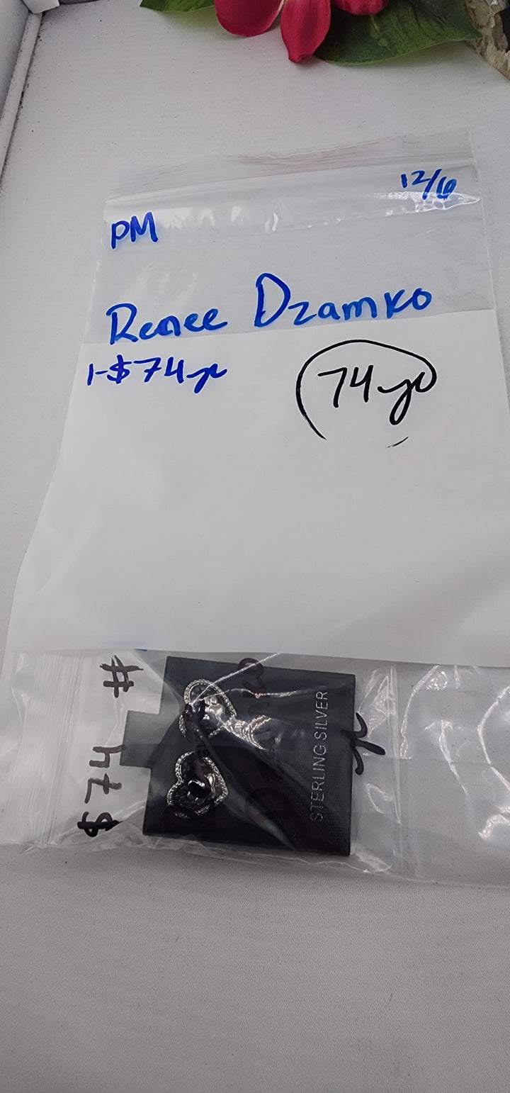 PM SHOW 48HR - RESERVED FOR: Renee Dzamko - 12/6/2025 tiktok Live Show - 1 Sterling Silver Items