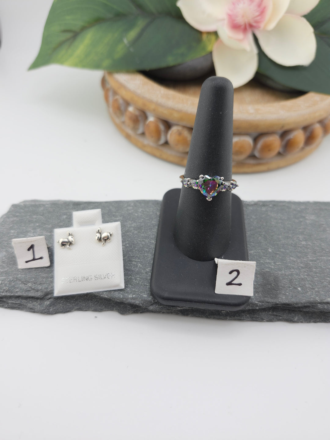 RESERVED FOR:   Pat O'Leary -12/07/2024 - 2 Sterling Silver Items