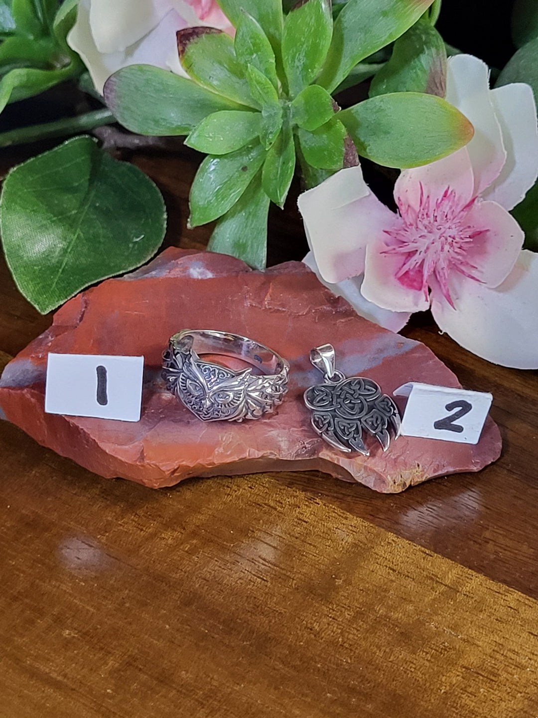 RESERVED FOR: Haley 7/13/24- 2 Sterling Silver Items