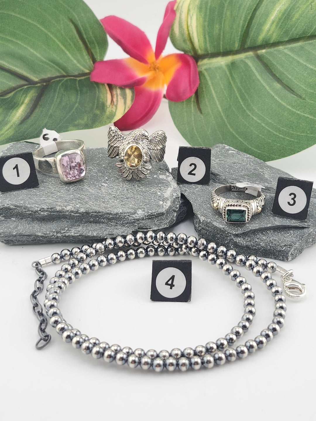 RESERVED FOR: WildzEdge - 1/21/2025 AM Show - 4 Sterling Silver Items