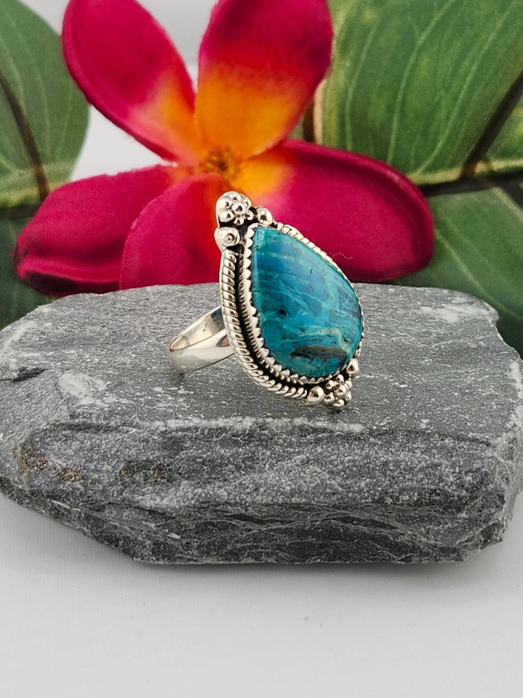 Opalized Wood Ring Size 10