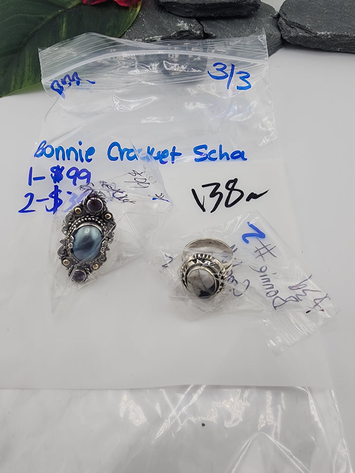 Bonnie Crockett Scha - 3/3/26 - 2 925 Sterling Silver Items