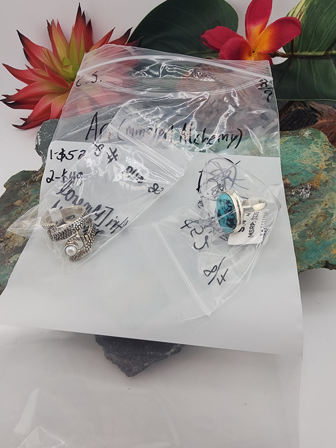 C.S. - RESERVED FOR: Ari [Mineral Alchemy] - 8/7/2026 - 2 Sterling Silver Items