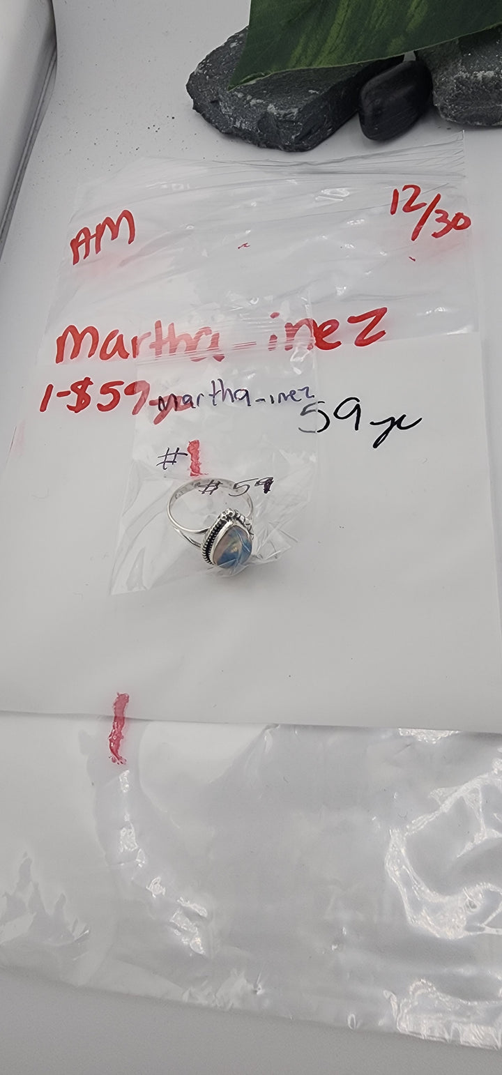 AM SHOW 48HR RESERVED FOR: martha_inez - 12/30/2025 FL tiktok Live Show - 1 Sterling Silver Items