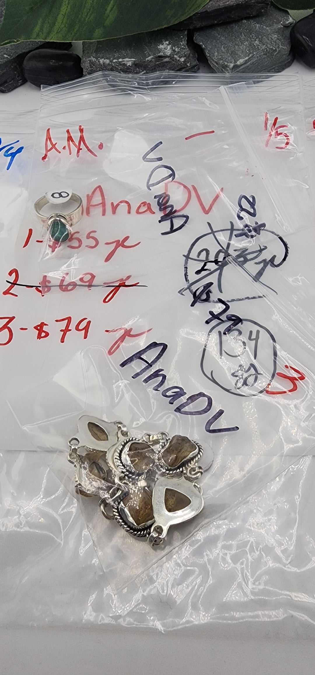 AM SHOW 48HR RESERVED FOR: AnaDV - 1/5/2026 FL tiktok Live Show - 2 Sterling Silver Items
