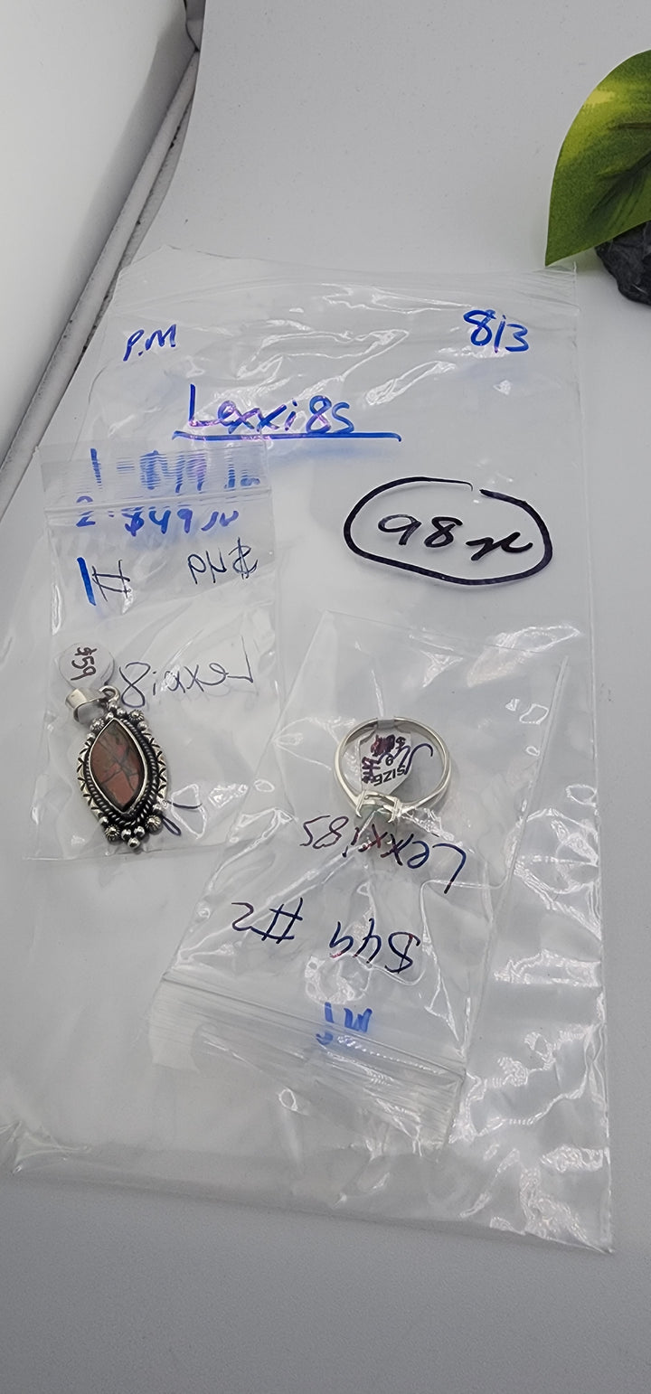 PM SHOW 48HR - RESERVED FOR:  Lexxi85 - 8/3/2025 FL tiktok Live Show - 2 Sterling Silver Items