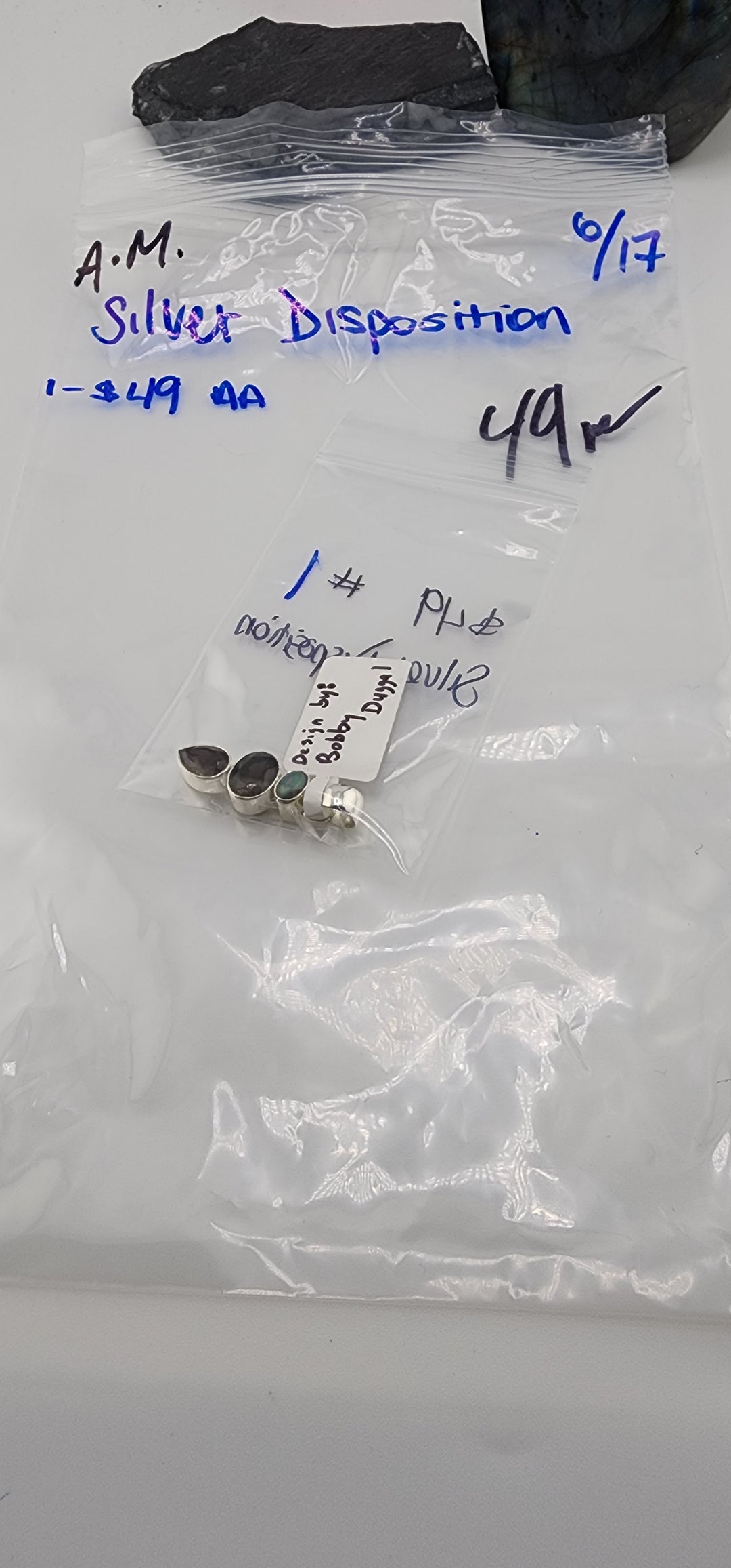 RESERVED FOR: Silver Disposition - 6/17/2025 tiktok A.M Live Show - 1 Sterling Silver Items