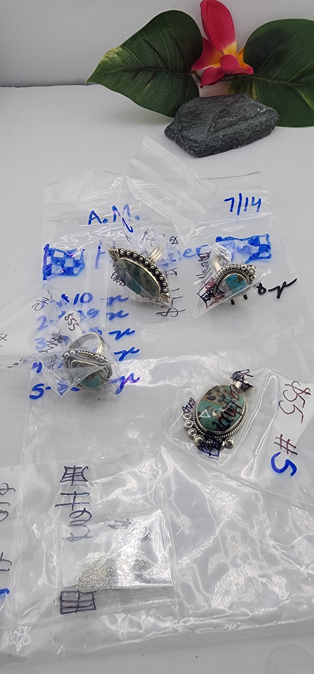 AM SHOW 48HR - RESERVED FOR:🏁Heather🏁  - 7/14/2025 FL tiktok Live Show - 5 Sterling Silver Items