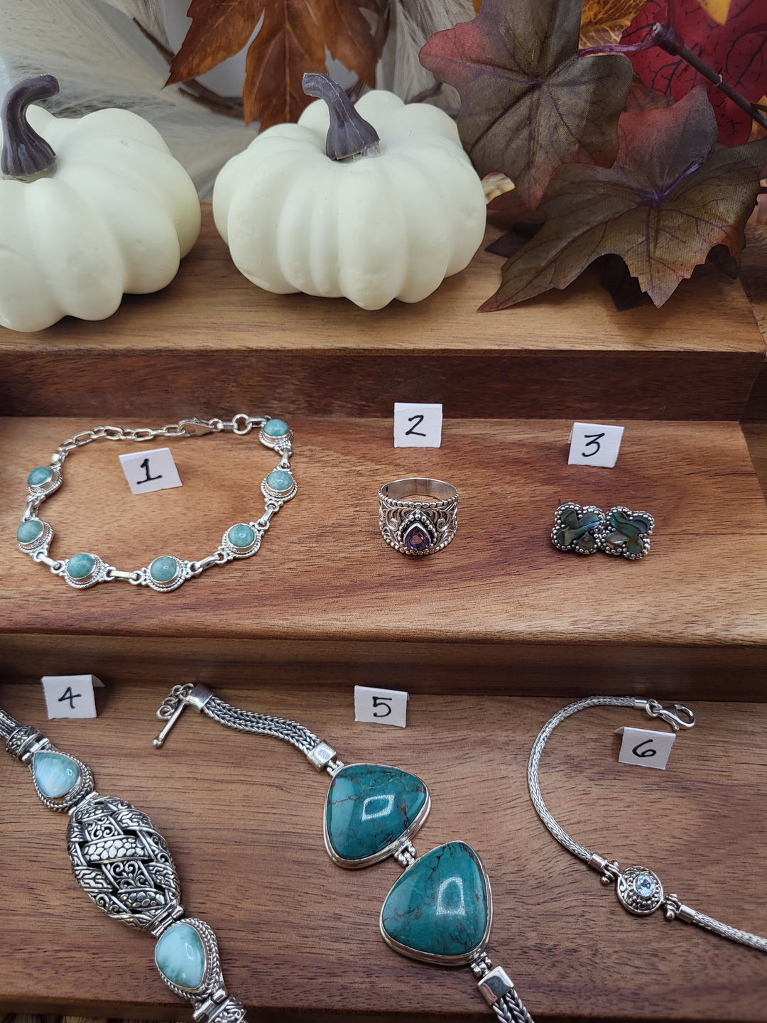 RESERVED FOR:  Cash Cow Side Hustler -10/30/2024 - 6 Sterling Silver Items