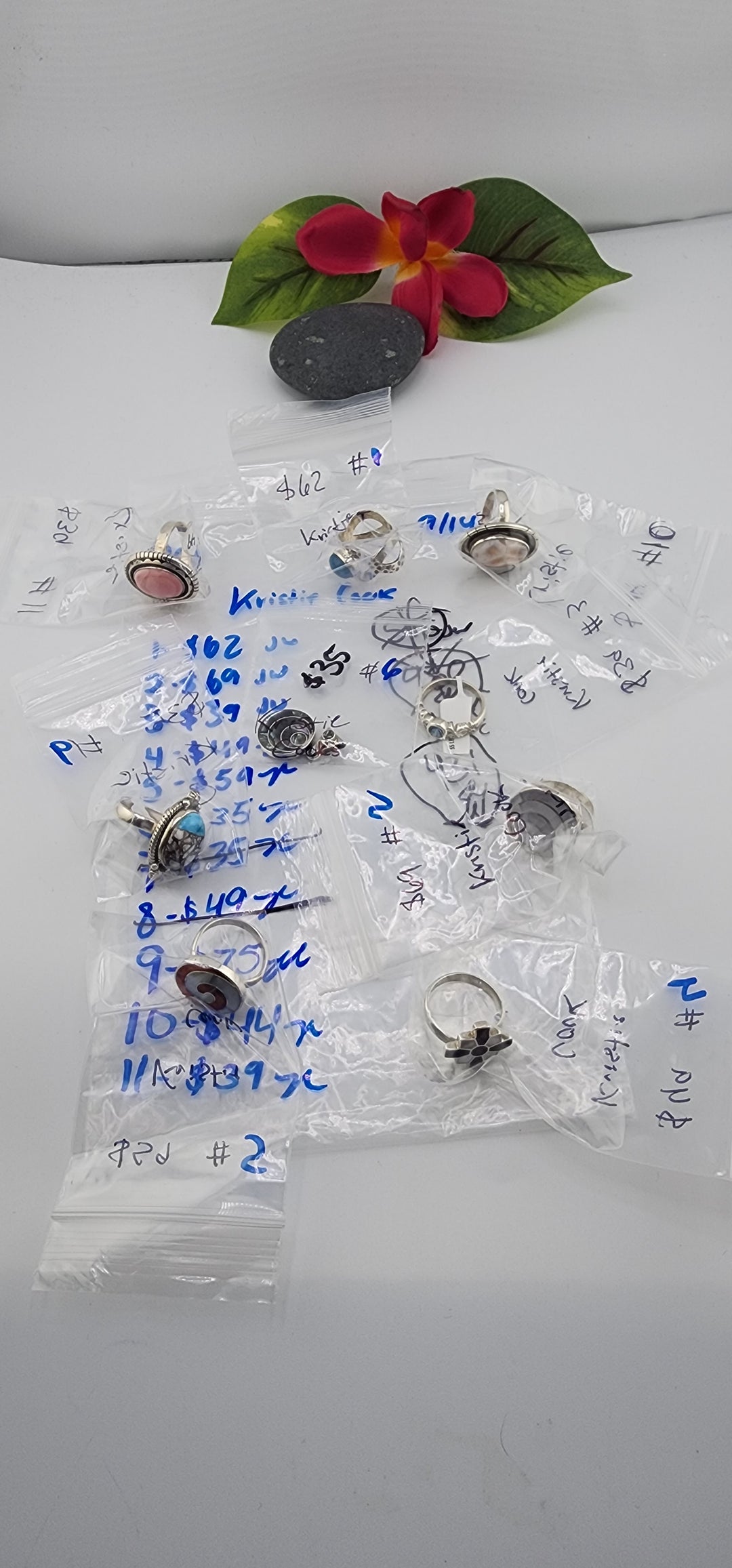 PM SHOW 48HR - RESERVED FOR:  Kristie Cook- 9/14/2025 FL tiktok Live Show -9 Sterling Silver Items
