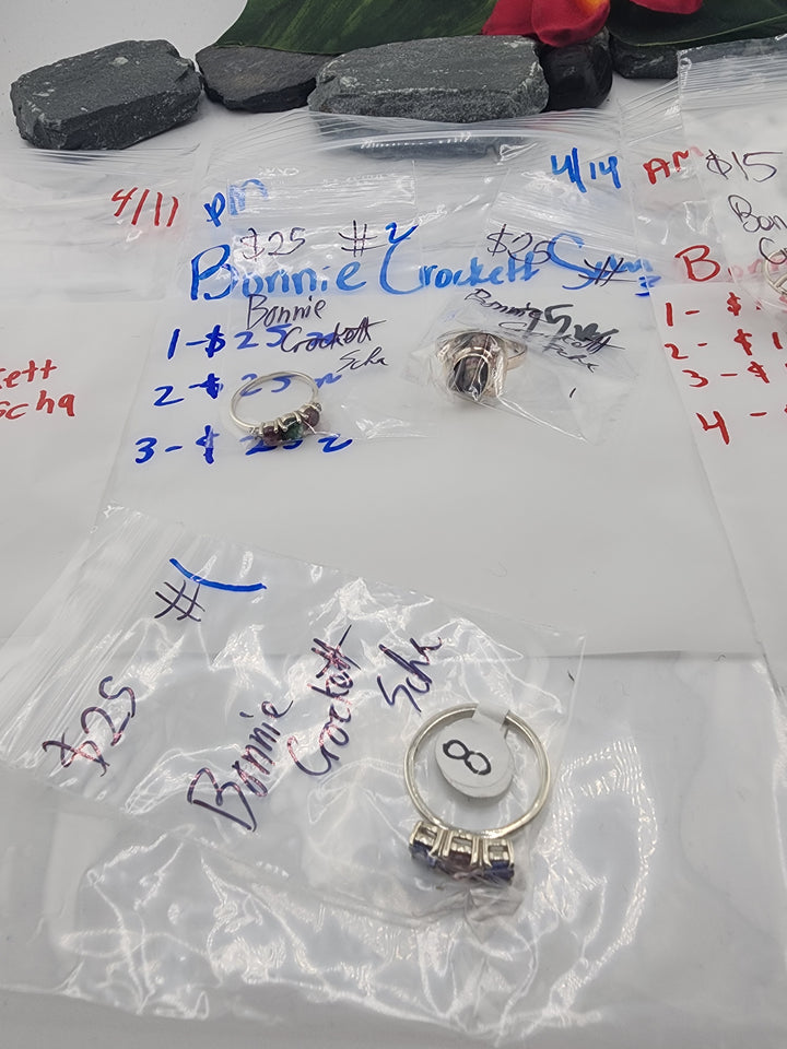 Bonnie Crockett Scha - 4/14/26 PM - 3 925 Sterling Silver Items