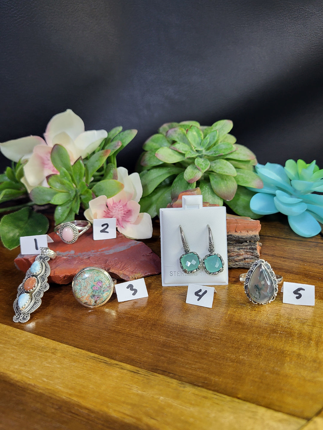 RESERVED FOR: justmeinTN- 7/12/24-5 Sterling Silver Items