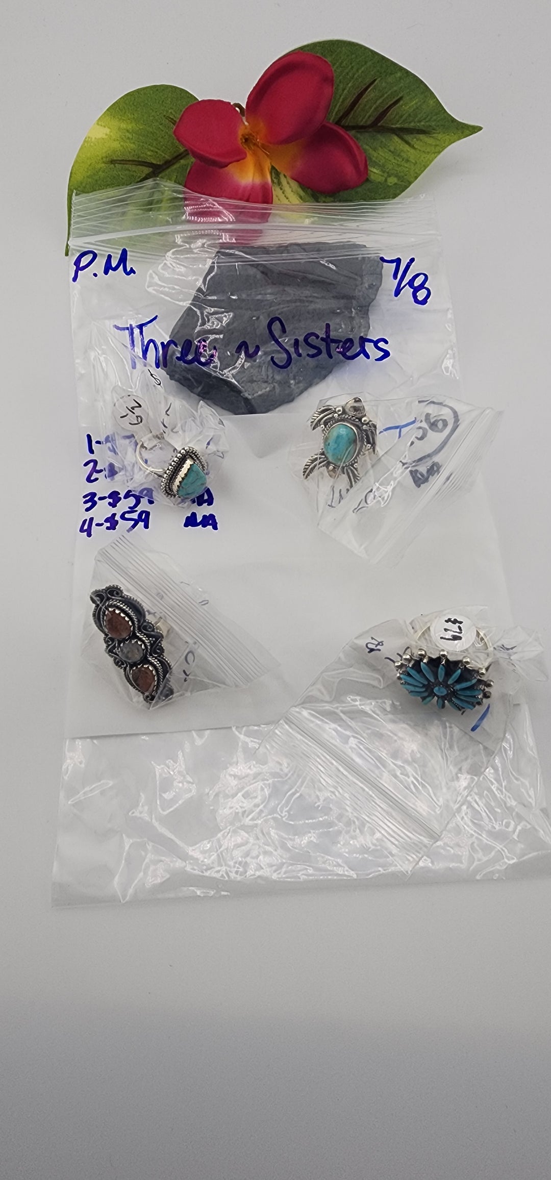 PM SHOW 48HR - RESERVED FOR: Three~Sisters - 7/8/2025 FL tiktok Live Show - 4 Sterling Silver Items
