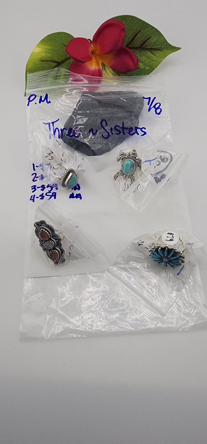 PM SHOW 48HR - RESERVED FOR: Three~Sisters - 7/8/2025 FL tiktok Live Show - 4 Sterling Silver Items