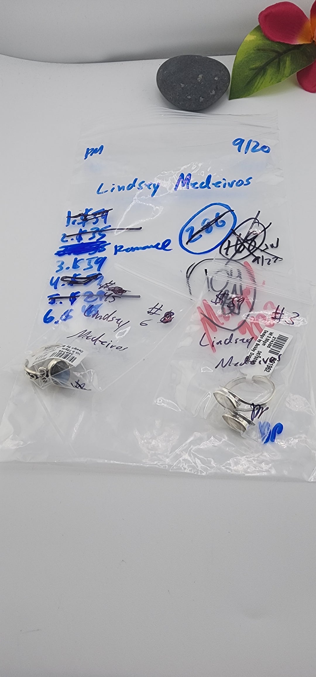 PM SHOW 48HR - RESERVED FOR:  Lindsay Medeiros- 9/20/2025 FL tiktok Live Show -  2 Sterling Silver Items