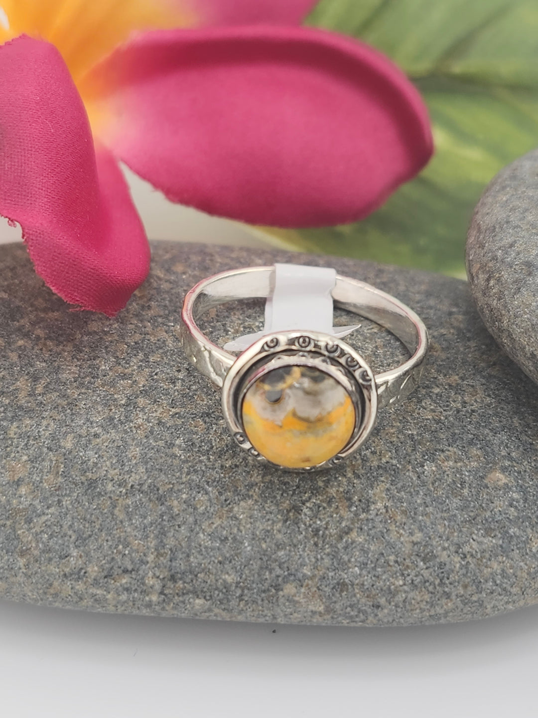 Bumblebee Jasper Ring