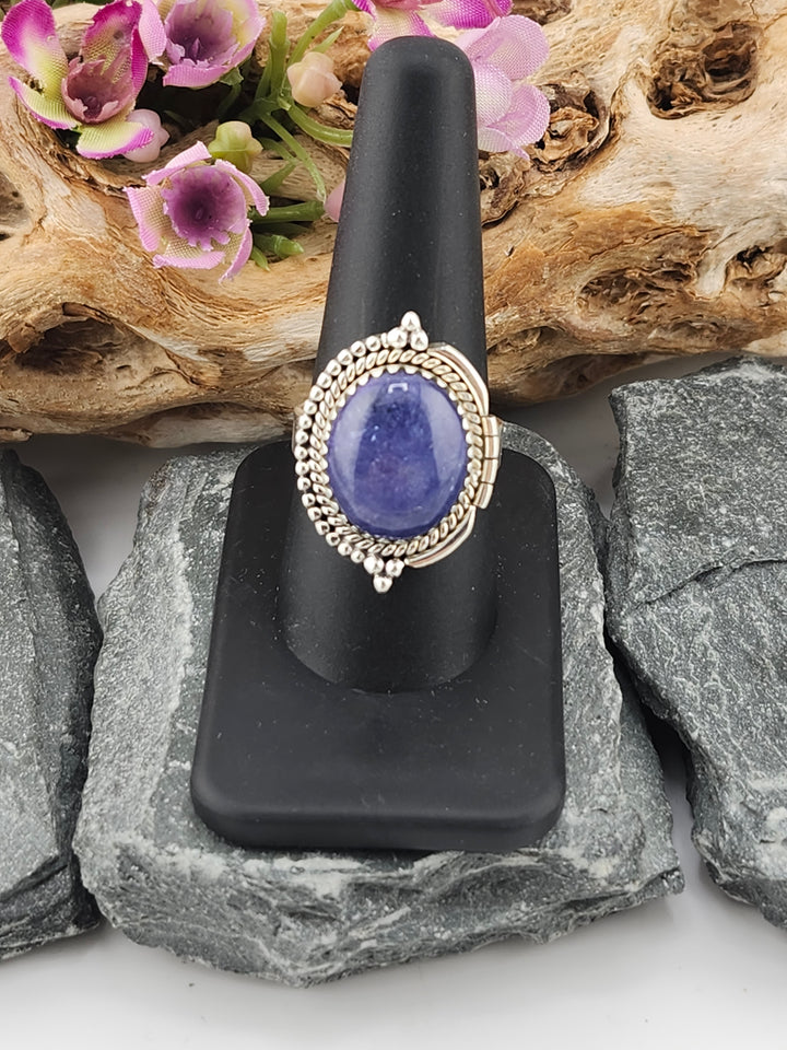 Tanzanite Oval Ring Size 9
