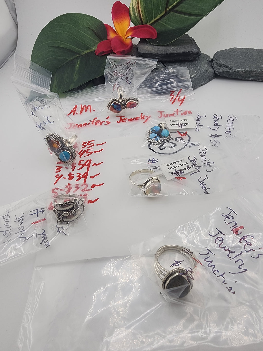 Jennifer's Jewelry Junction - 3/4/26 - 6 925 Sterling Silver Items