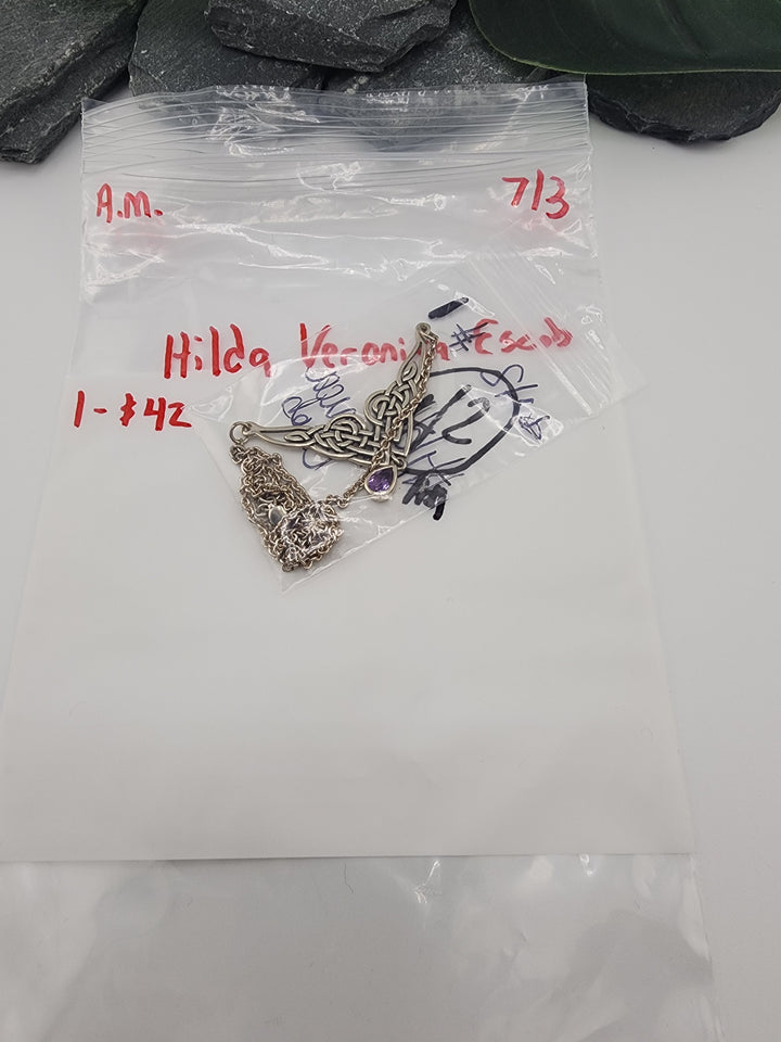 Hilda Veronica Escob - 7/3/26 AM - 1 925 Sterling Silver