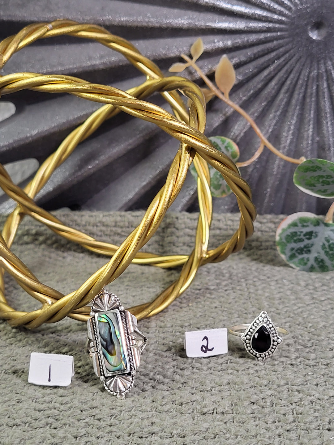 RESERVED FOR: Theresa 8/30/24 - 2 Sterling Silver