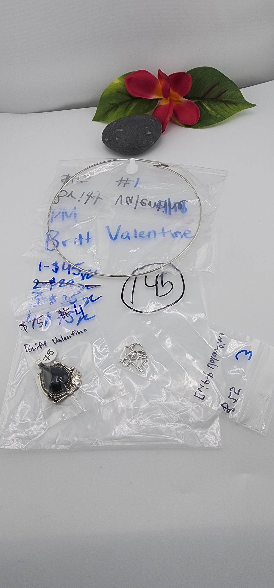 PM SHOW 48HR - RESERVED FOR: britt valentine - 9/18/2025 FL tiktok Live Show - 3 Sterling Silver Items
