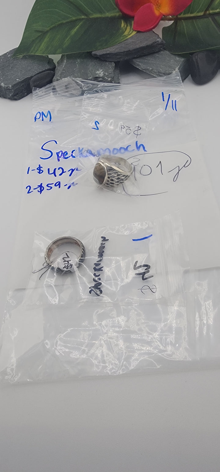 Custom sterling silver items - PM SHOW RESERVED FOR: Speckamooch - 1/11/2026 tiktok Live Show - 2 Sterling Silver Items