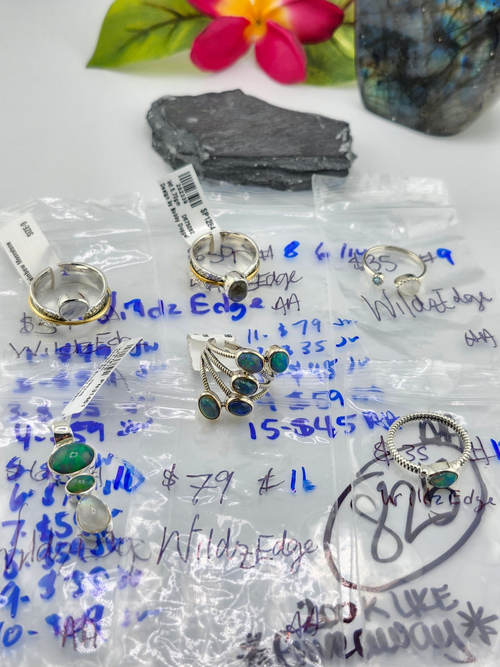 48HR - RESERVED FOR: WildzEdge- 6/14/2025 FL tiktok Live Show - 15 Sterling Silver Items