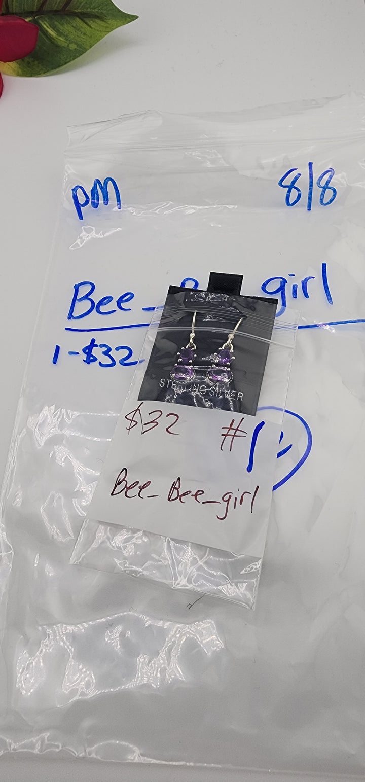PM SHOW 48HR - RESERVED FOR: Bee_Bee_girl - 8/8/2025 FL tiktok Live Show - 1 Sterling Silver Items