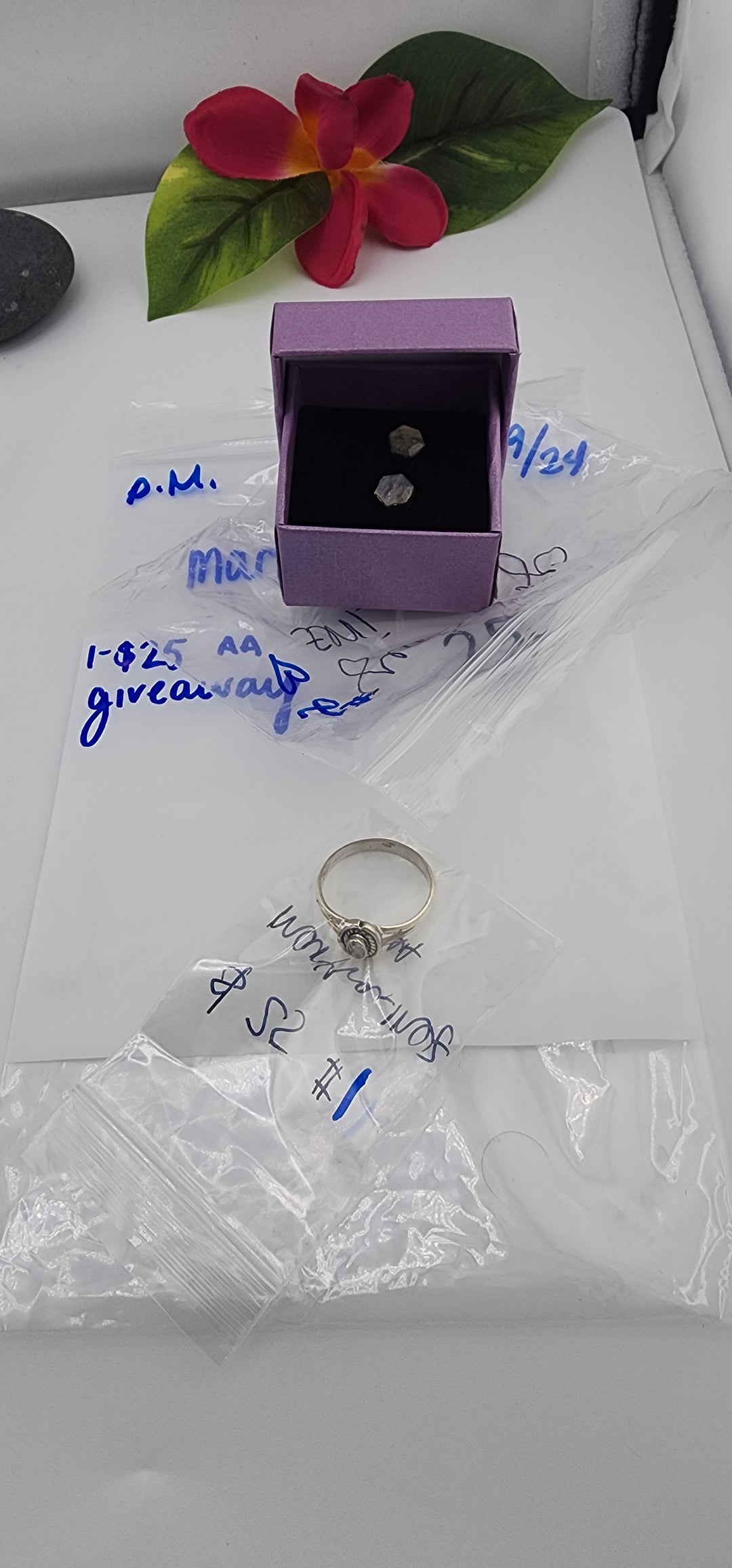 PM SHOW 48HR - RESERVED FOR: martha_inez - 9/24/2025 FL tiktok Live Show - 2 Sterling Silver Items