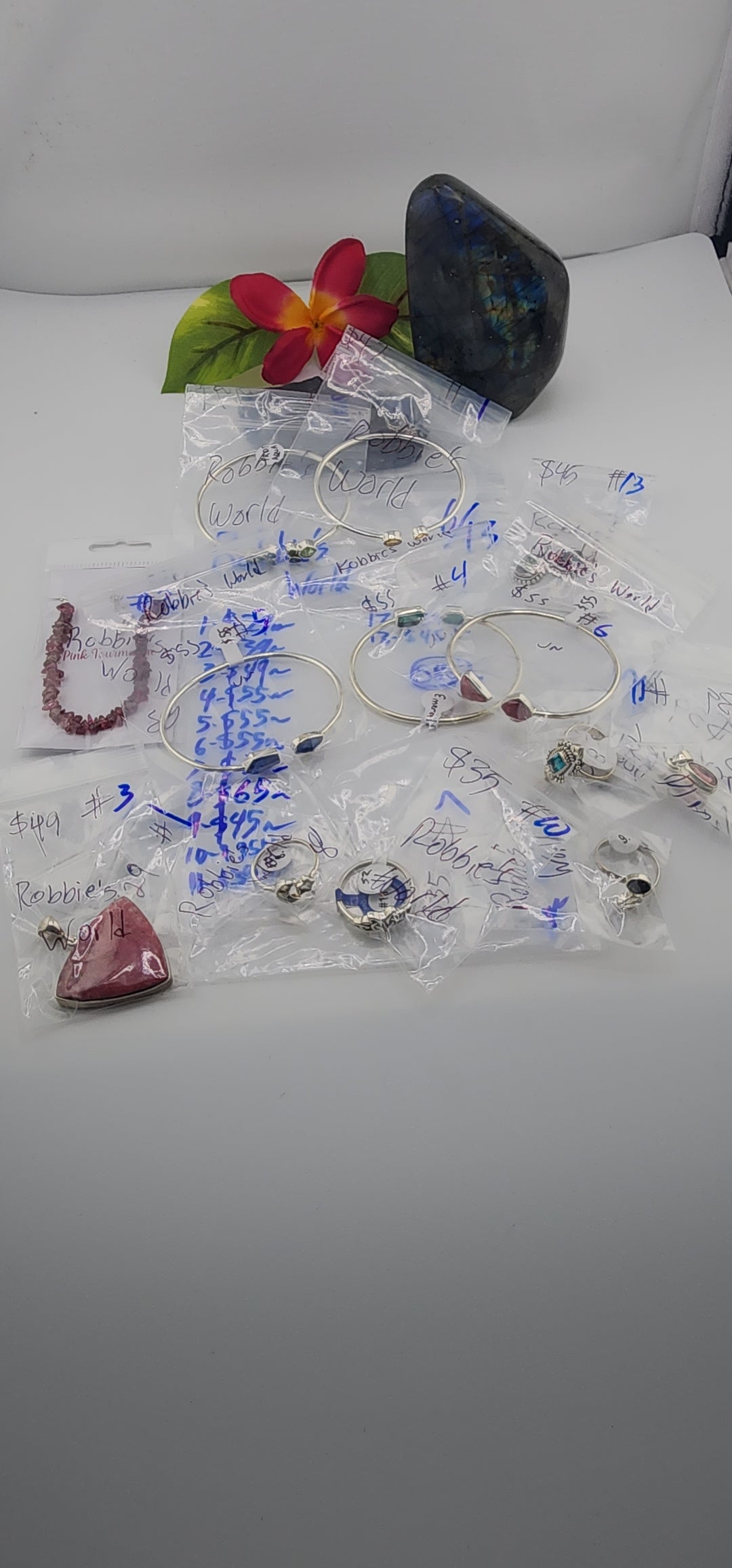 48HR - RESERVED FOR: Robbie's World - 6/13/2025 FL tiktok Live Show - 13 Sterling Silver Items
