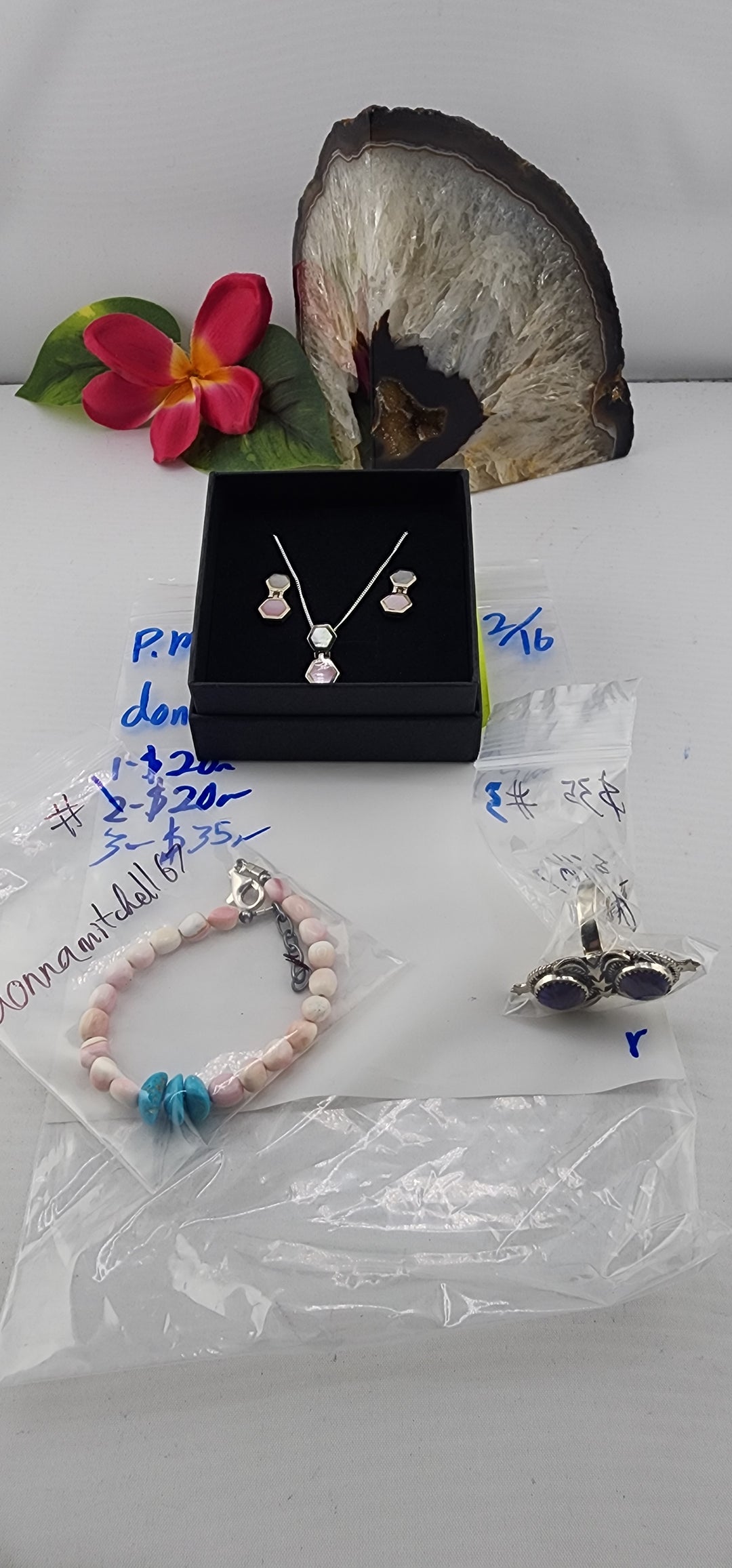 PM SHOW 48HR - RESERVED FOR: donnamitchell67 - 12/16/2025 tiktok Live Show - 3 Sterling Silver Items
