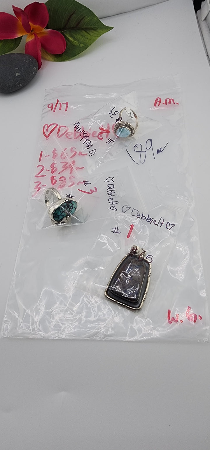 AM SHOW 48HR - RESERVED FOR: ❤️DebbieH❤️ - 9/17/2025 FL tiktok Live Show - 3 Sterling Silver Items