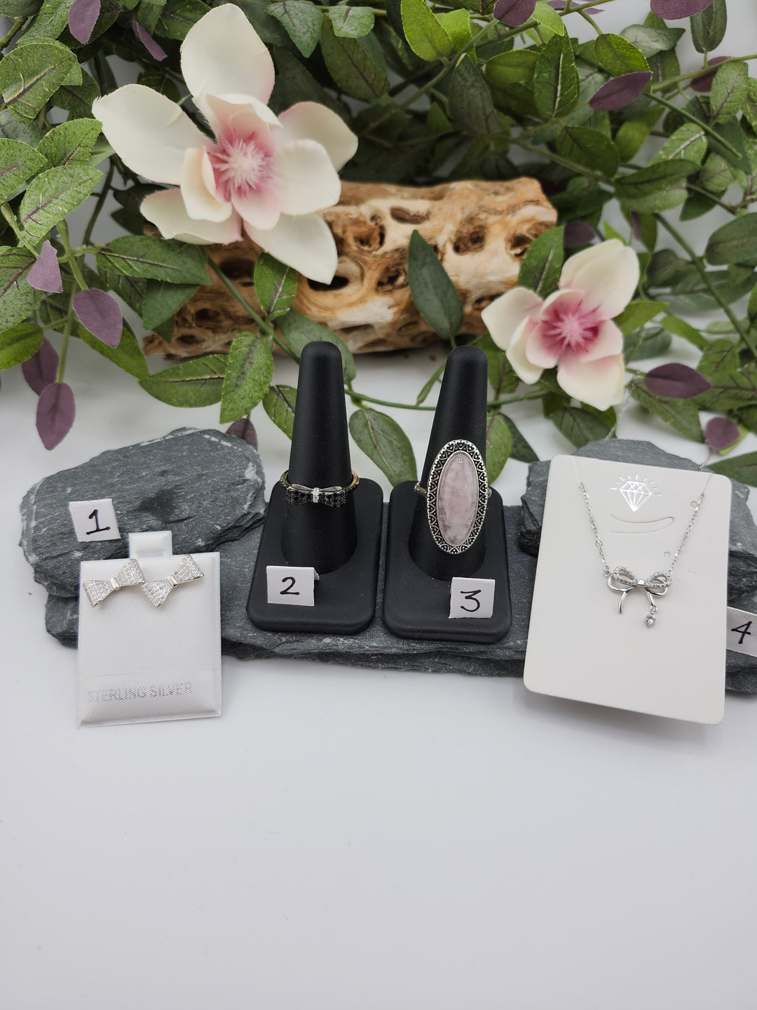 RESERVED FOR:  Kina Lee -11/22/2024 - 4 Sterling Silver Items