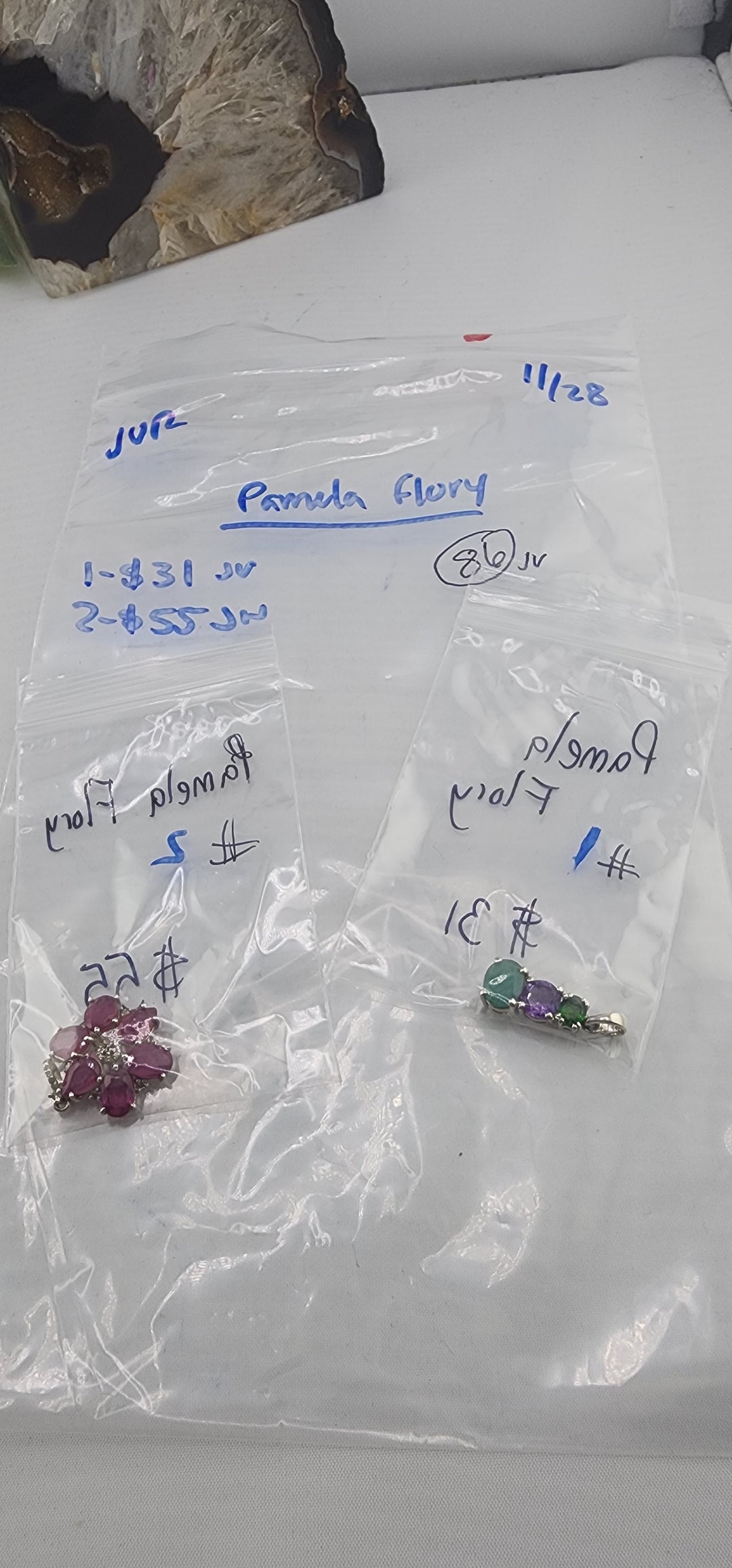 BF PM SHOW 48HR - RESERVED FOR: Pamela Flory- 11/28/2025 tiktok Live Show -2 Sterling Silver Item