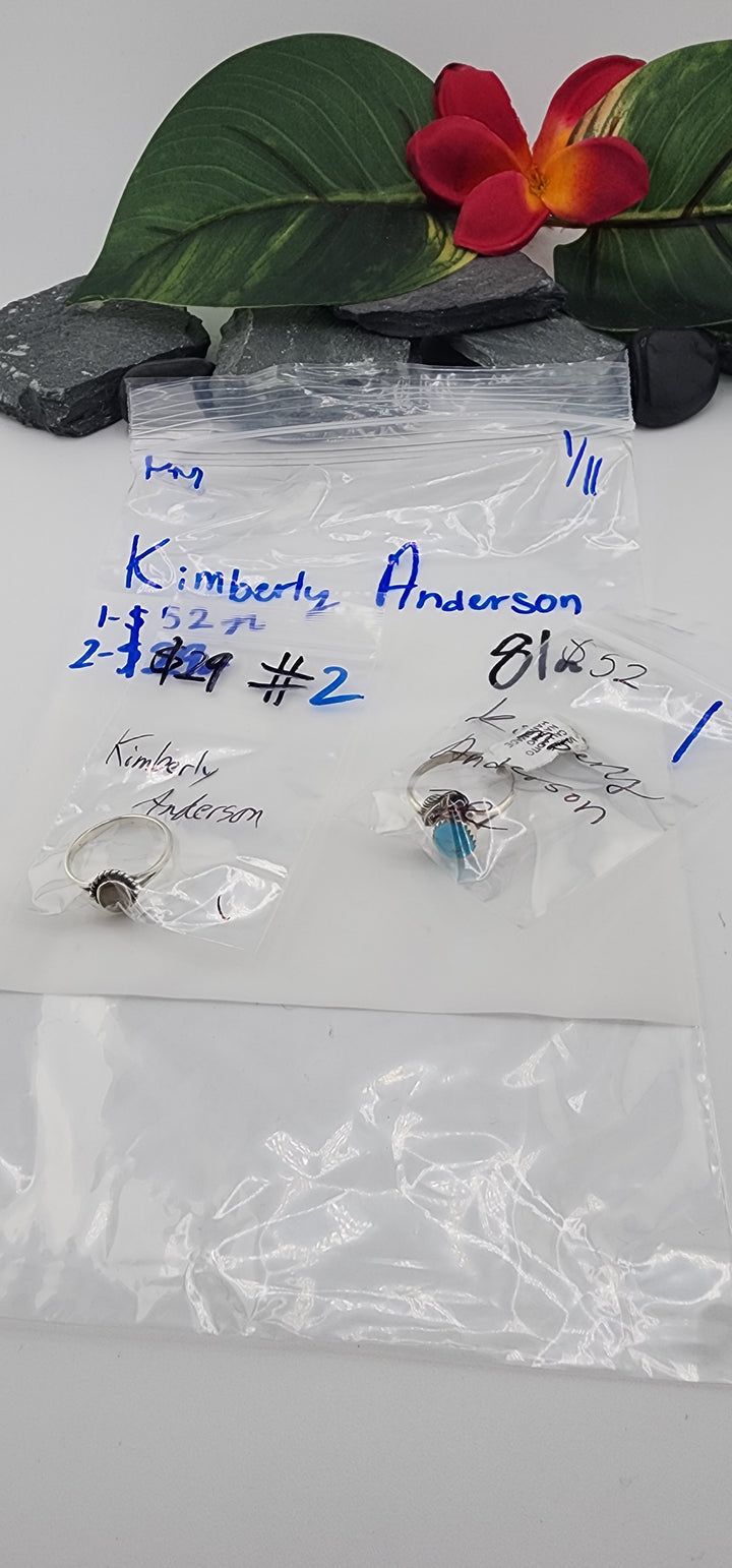 Custom sterling silver items - PM SHOW RESERVED FOR: Kimberly Anderson - 1/11/2026 tiktok Live Show - 2 Sterling Silver Items